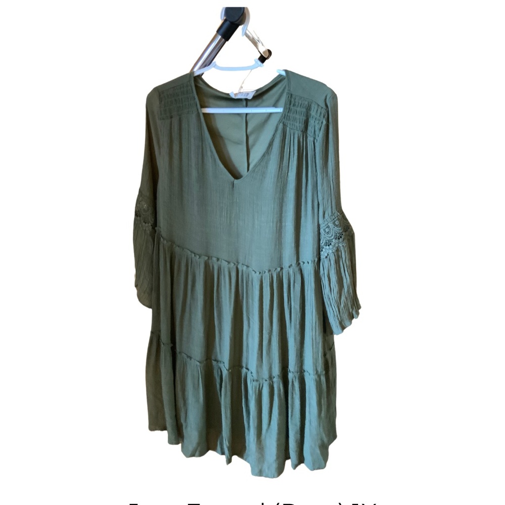 Olive Green Dress